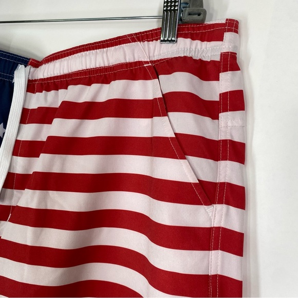 Field & Stream Mens American Flag Swim Shorts Size XL USA Patriotic Trunks - Picture 3 of 14